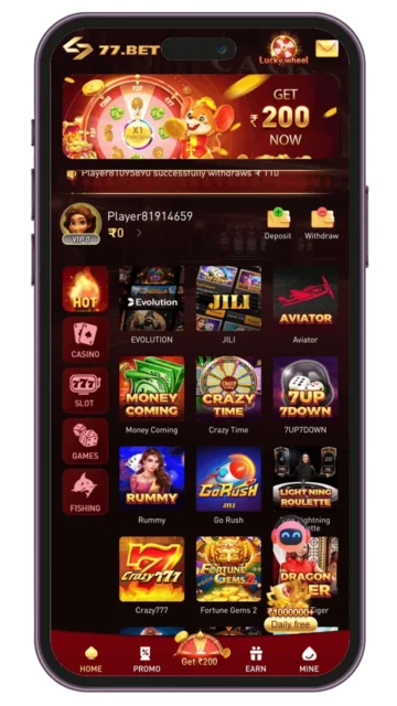 77 Bet App Download